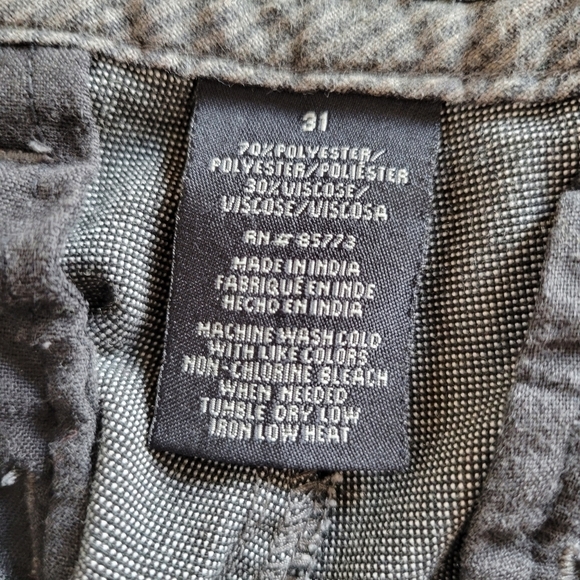 O'neill Board Shorts in Black and White Mini Check SZ 31 - Picture 7 of 7